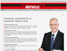 Tablet Screenshot of directmutuelle.fr