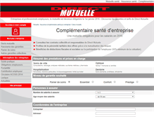 Tablet Screenshot of entreprise.directmutuelle.fr